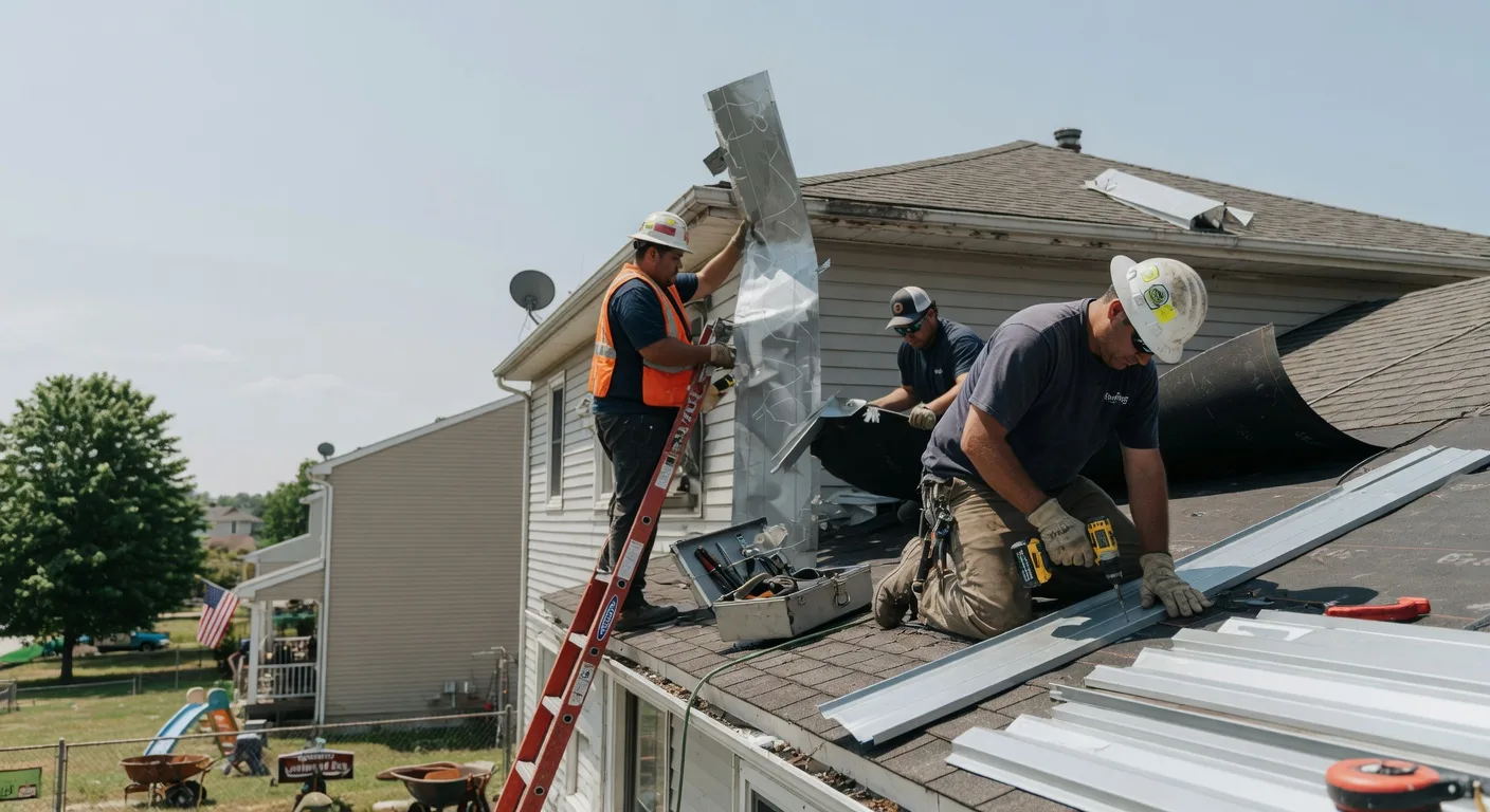 Storm Damage Metal Roof Repair in Sanford, CO